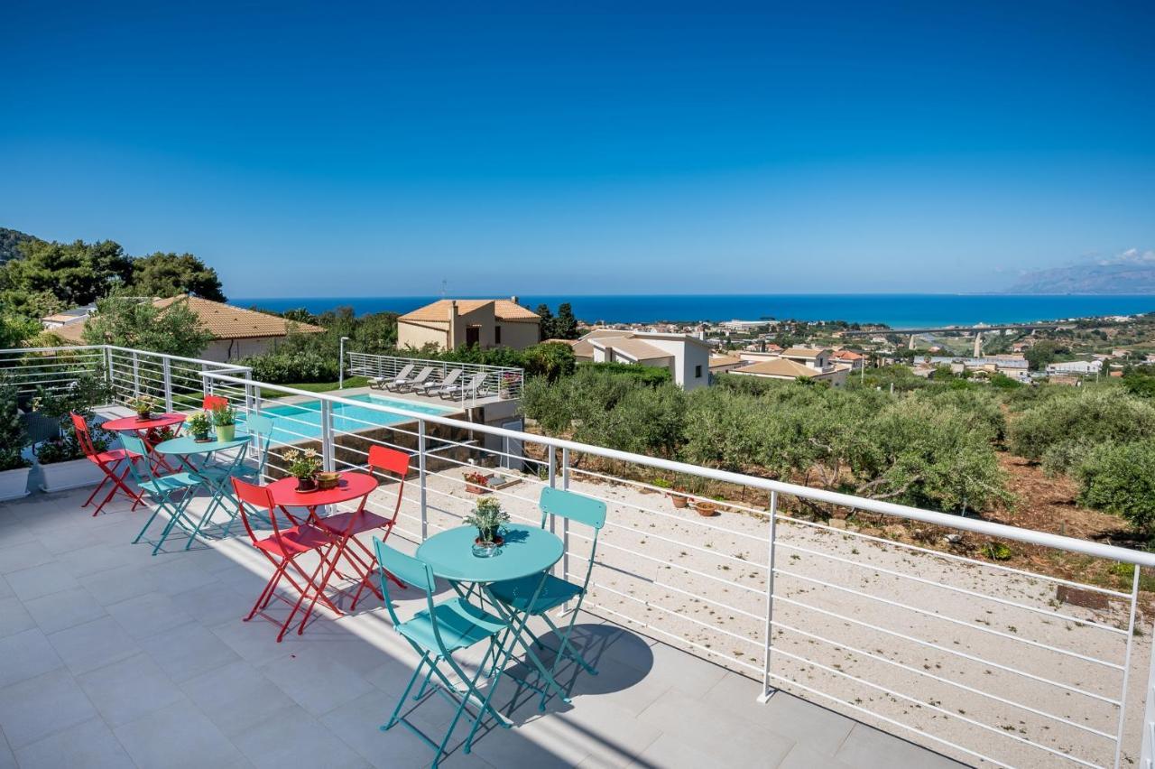 Villa Maria Con Piscina E Vista Mare Кастелламмаре-дель-Голфо Экстерьер фото
