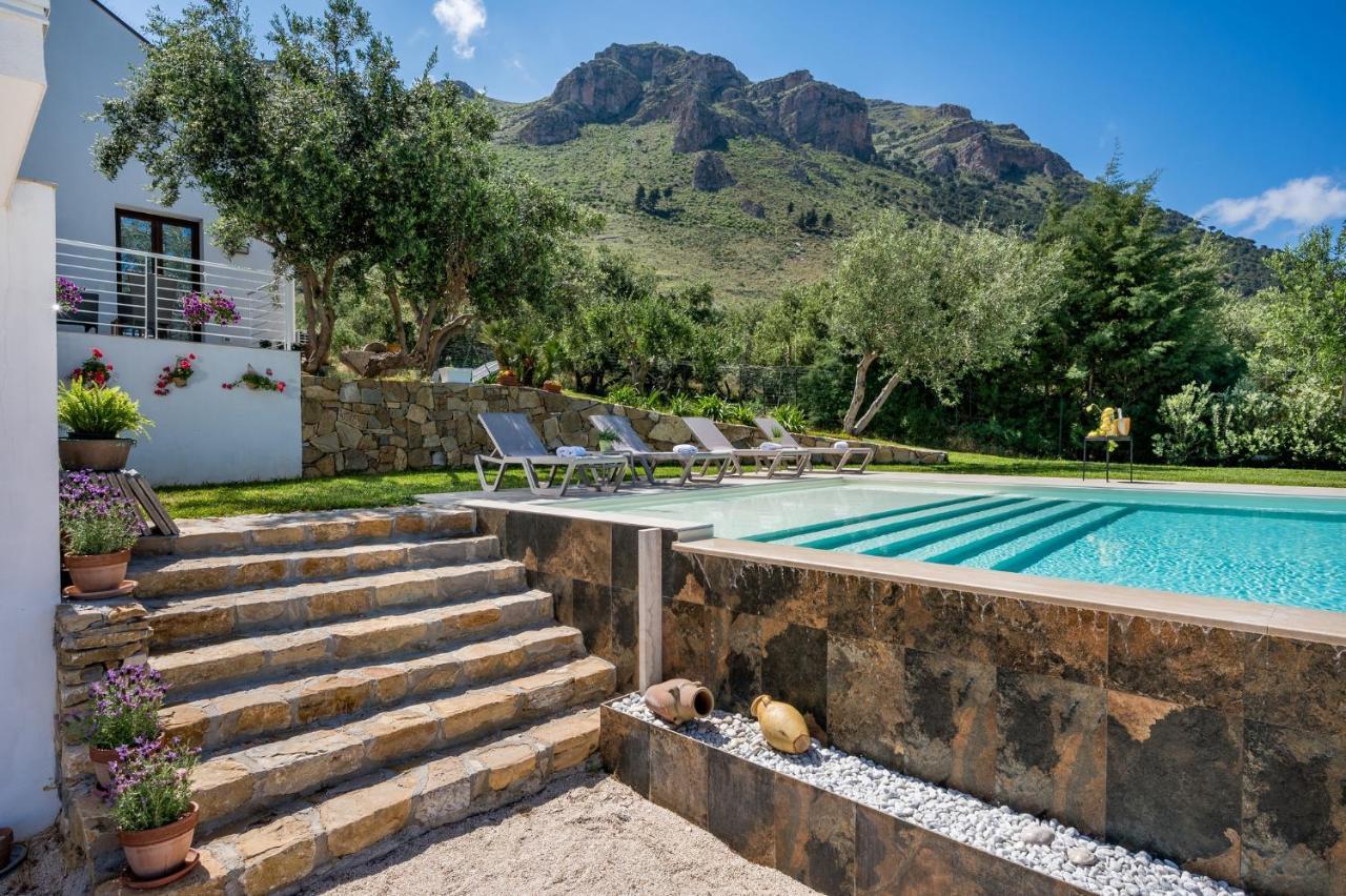 Villa Maria Con Piscina E Vista Mare Кастелламмаре-дель-Голфо Экстерьер фото