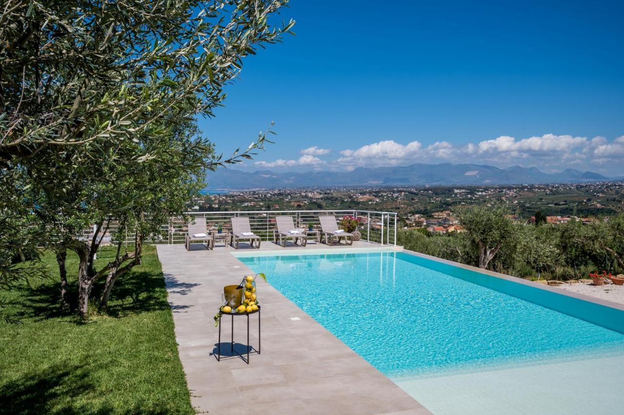 Villa Maria Con Piscina E Vista Mare Кастелламмаре-дель-Голфо Экстерьер фото