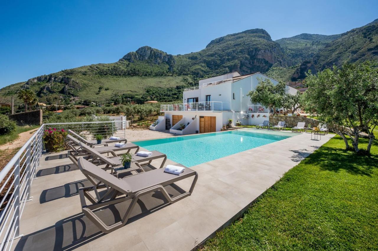 Villa Maria Con Piscina E Vista Mare Кастелламмаре-дель-Голфо Экстерьер фото