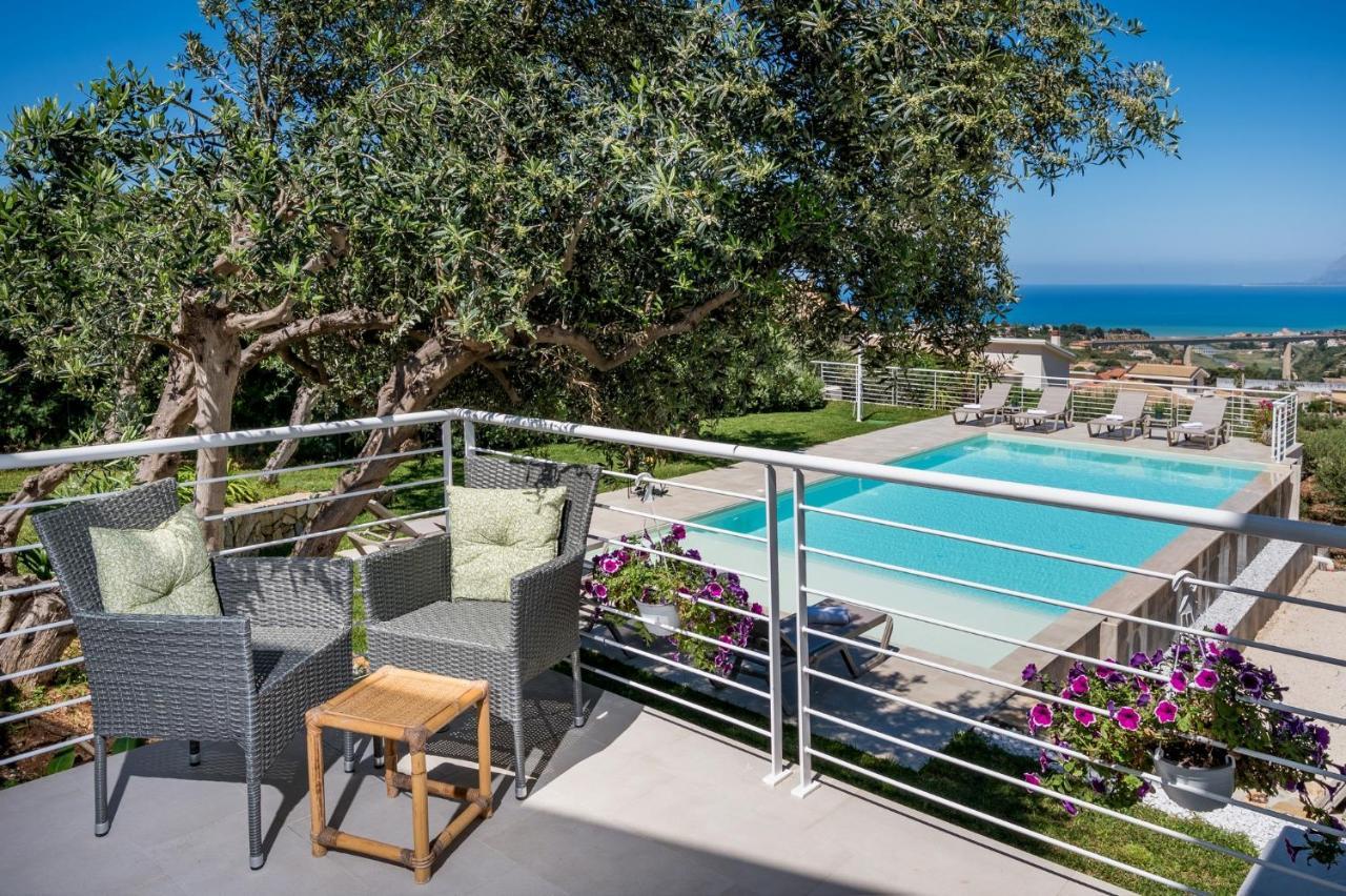 Villa Maria Con Piscina E Vista Mare Кастелламмаре-дель-Голфо Экстерьер фото